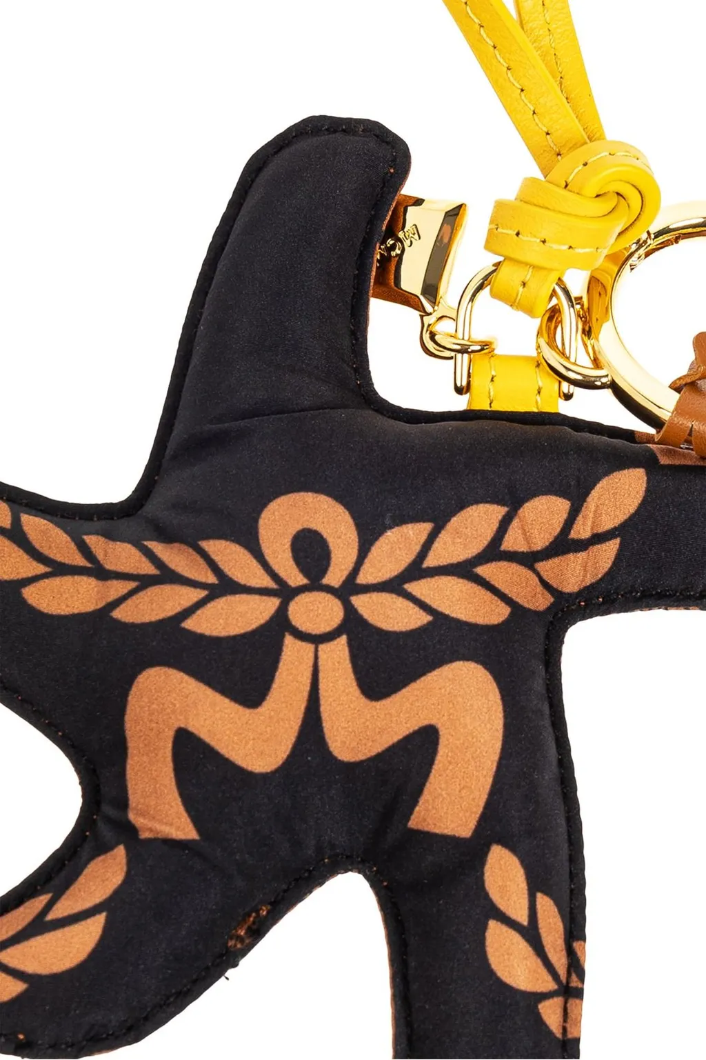 Mcm Star Charm Keychain