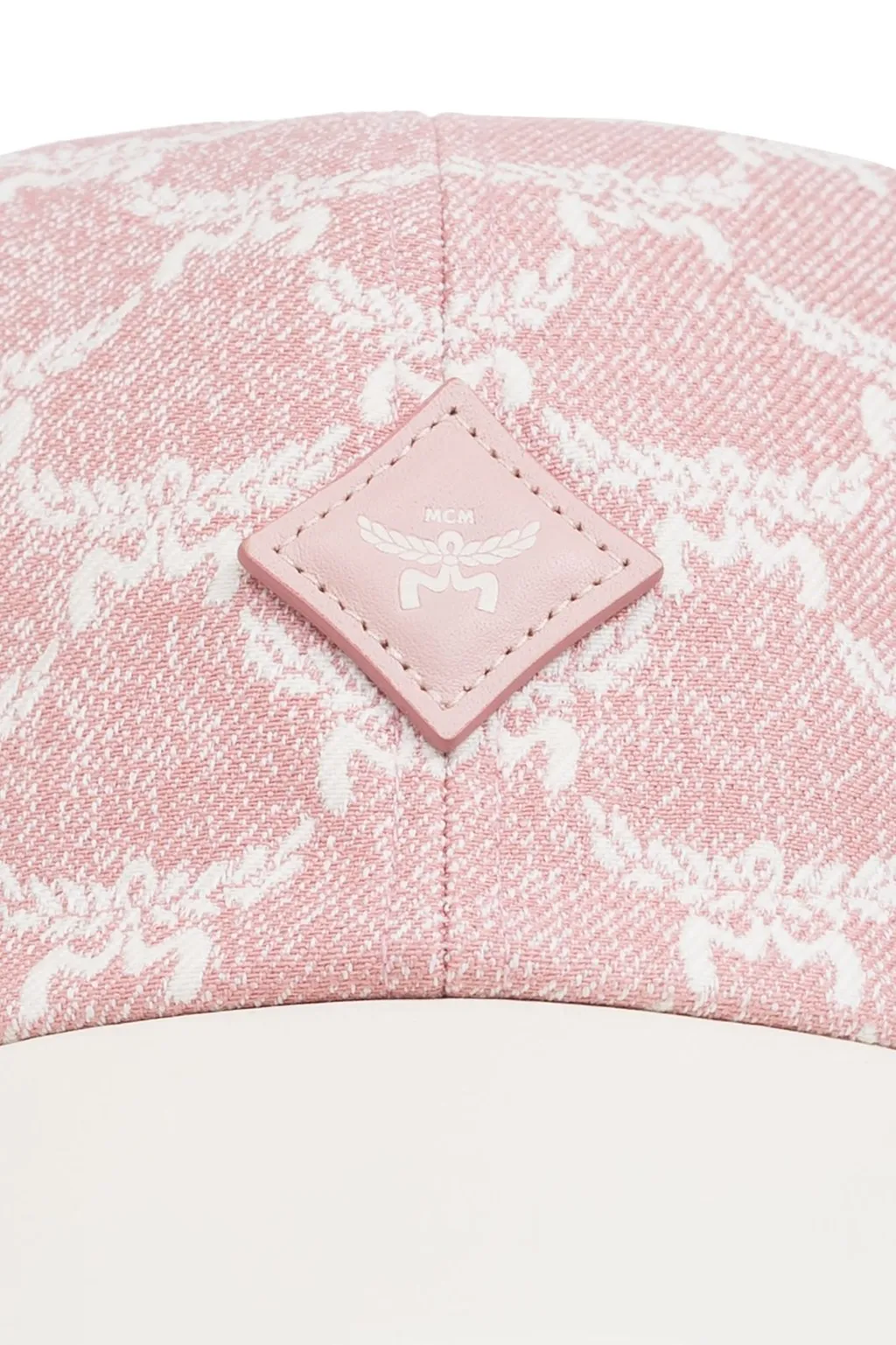 Mcm Logo Patch Baseball Cap