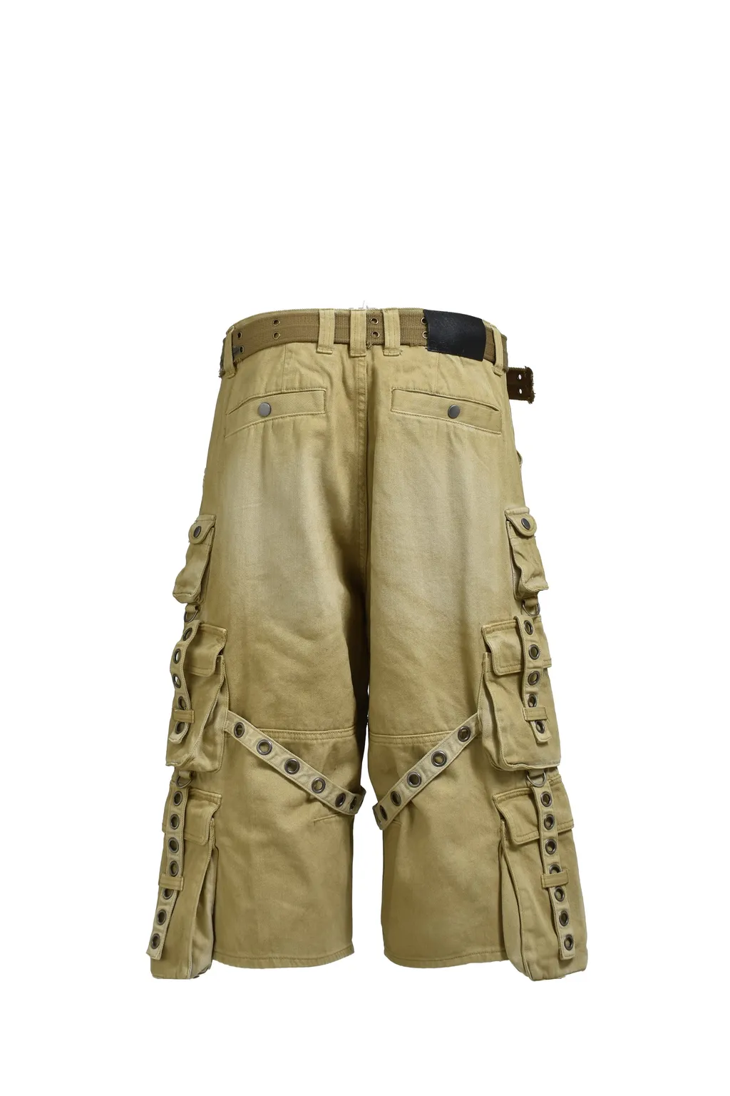 Bleach Cargo Pants W/Belt/Desert