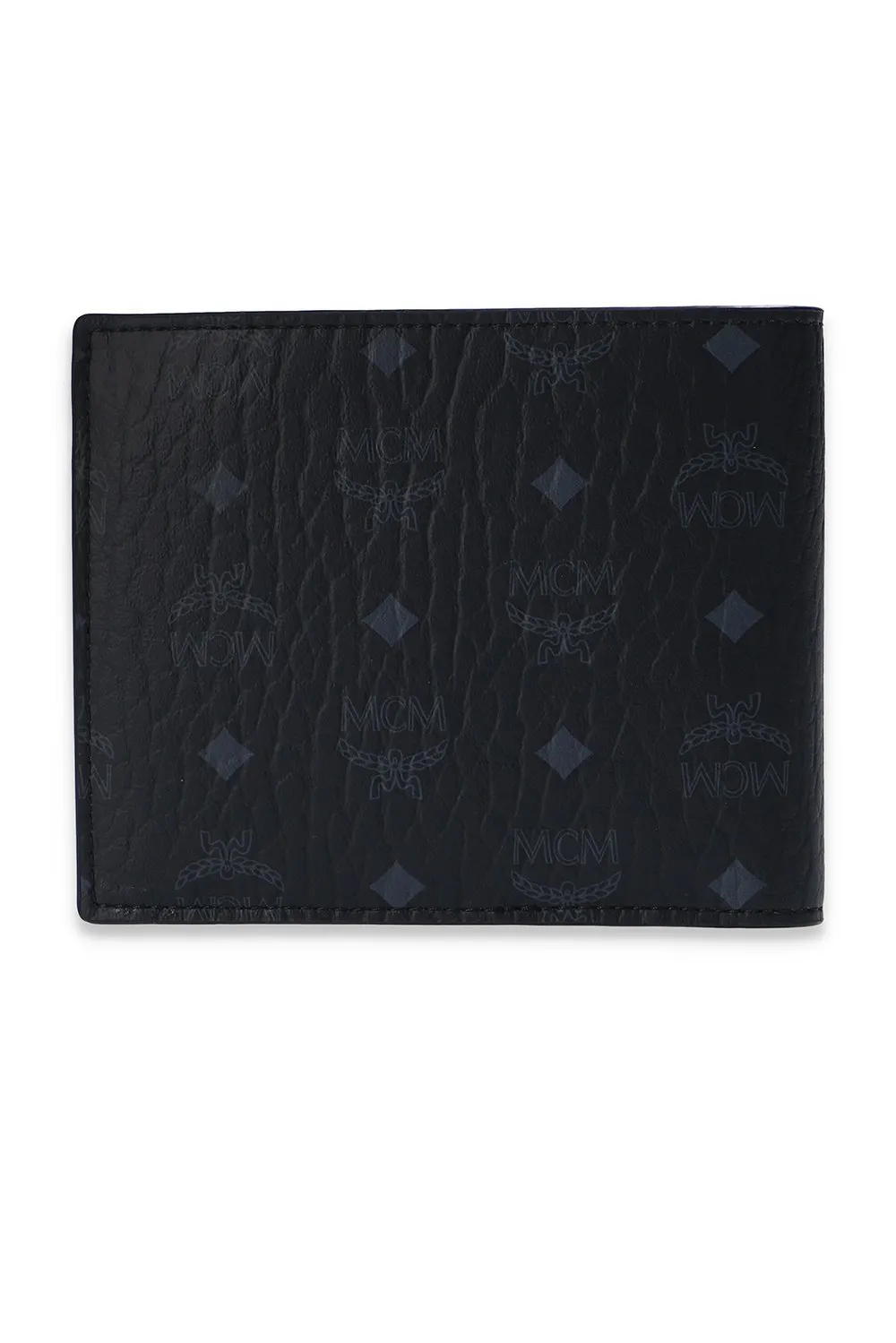 Mcm All-Over Logo Printed Bi-Fold Wallet