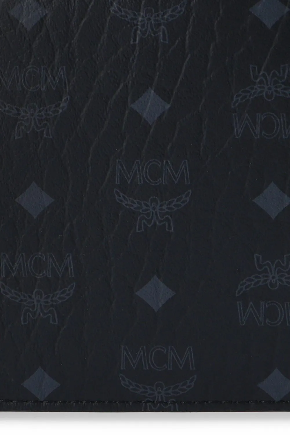 Mcm All-Over Logo Printed Bi-Fold Wallet