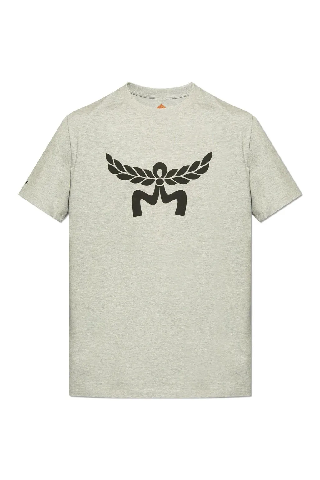 Mcm Logo Printed Crewneck T-Shirt