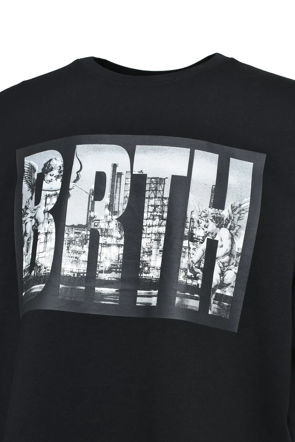 Brth Area Logo Tee / Blk
