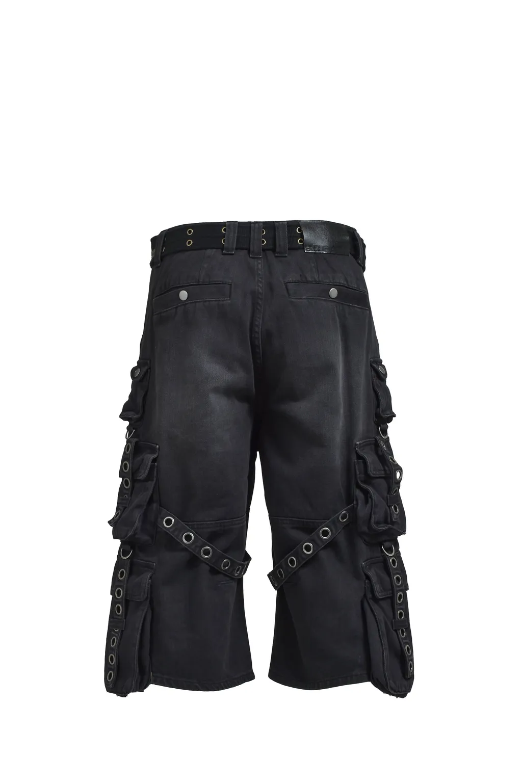 Bleach Cargo Pants W/Belt/Blk
