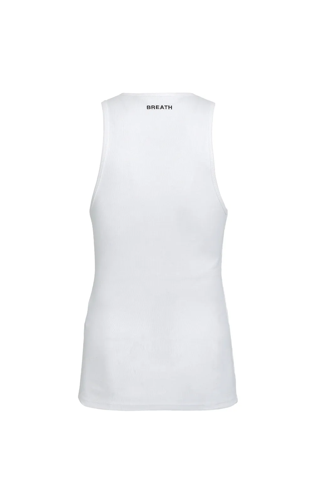Logo Rib Tank Top / Wht