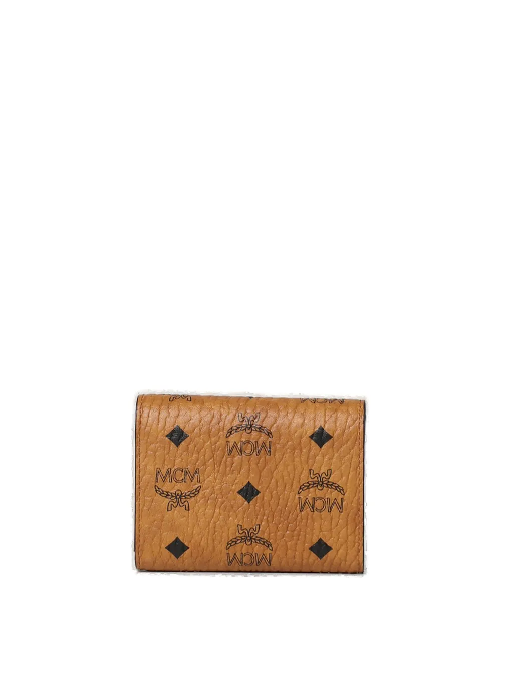 Mcm Logo Printed Wallet
