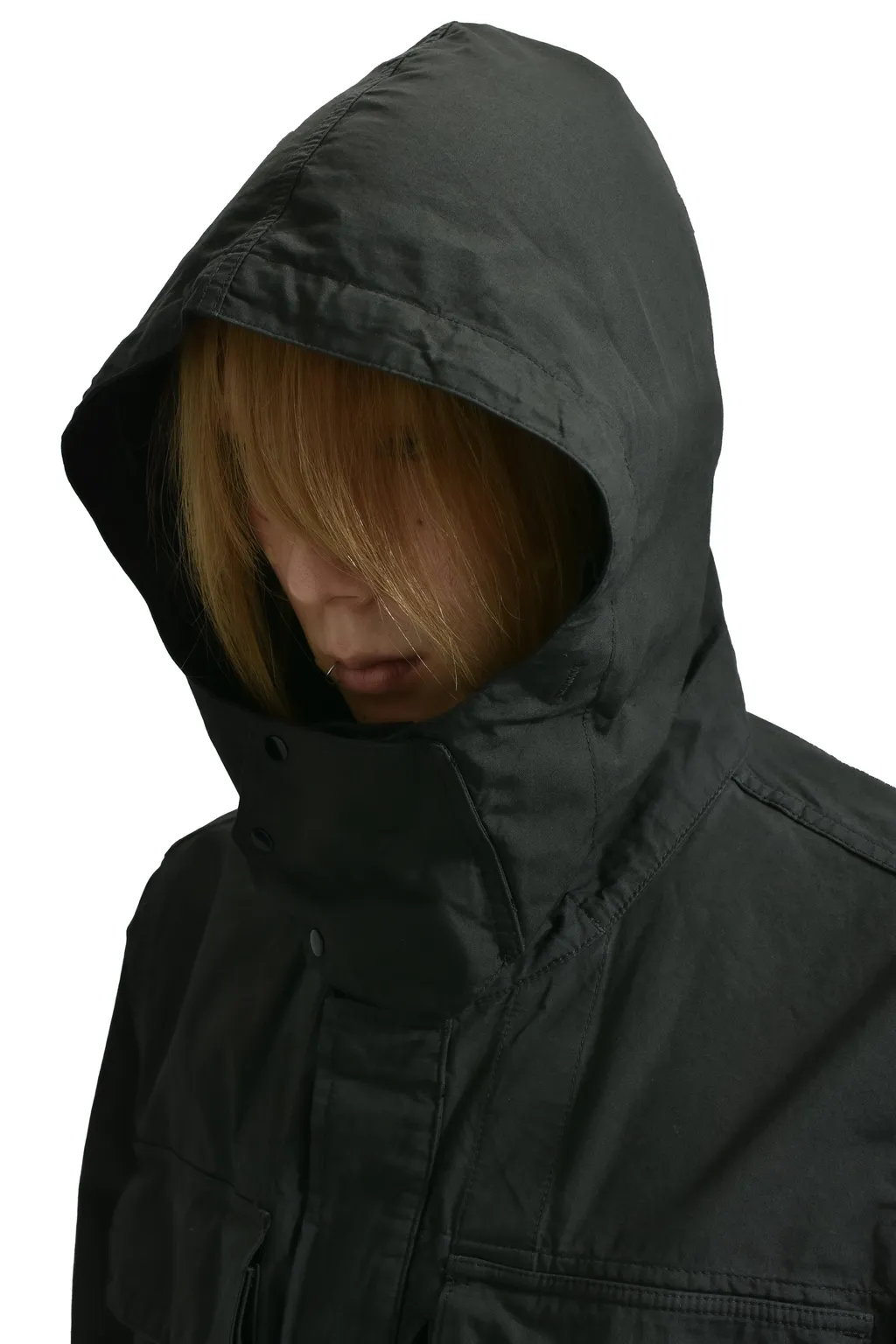 Short Parka / Lead Grey