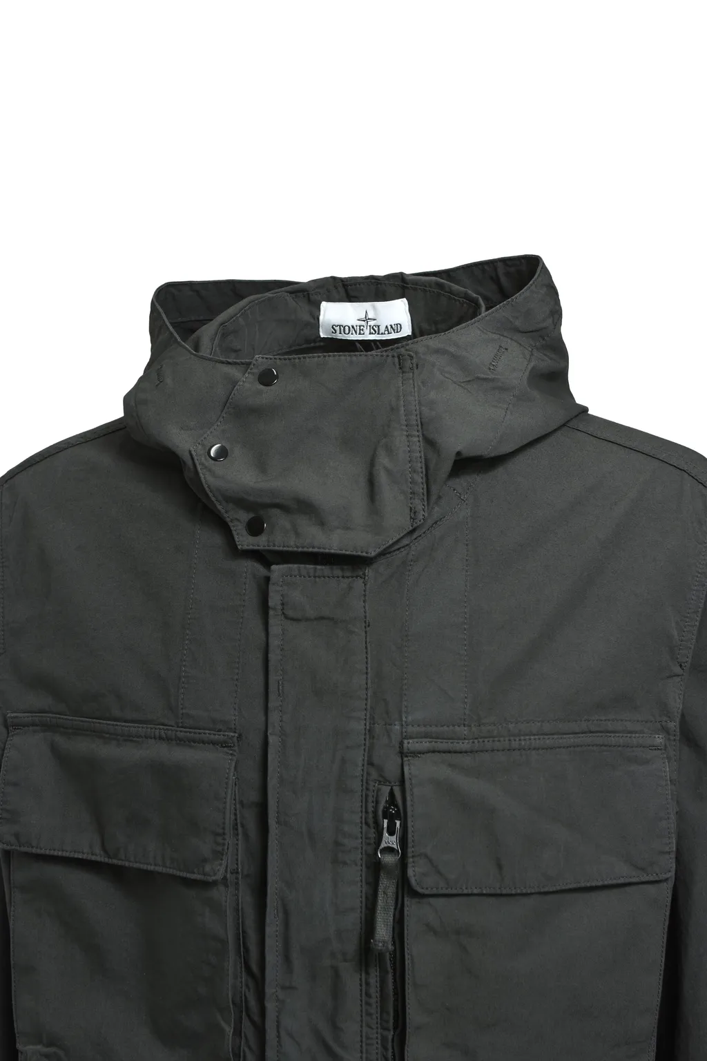 Short Parka / Lead Grey