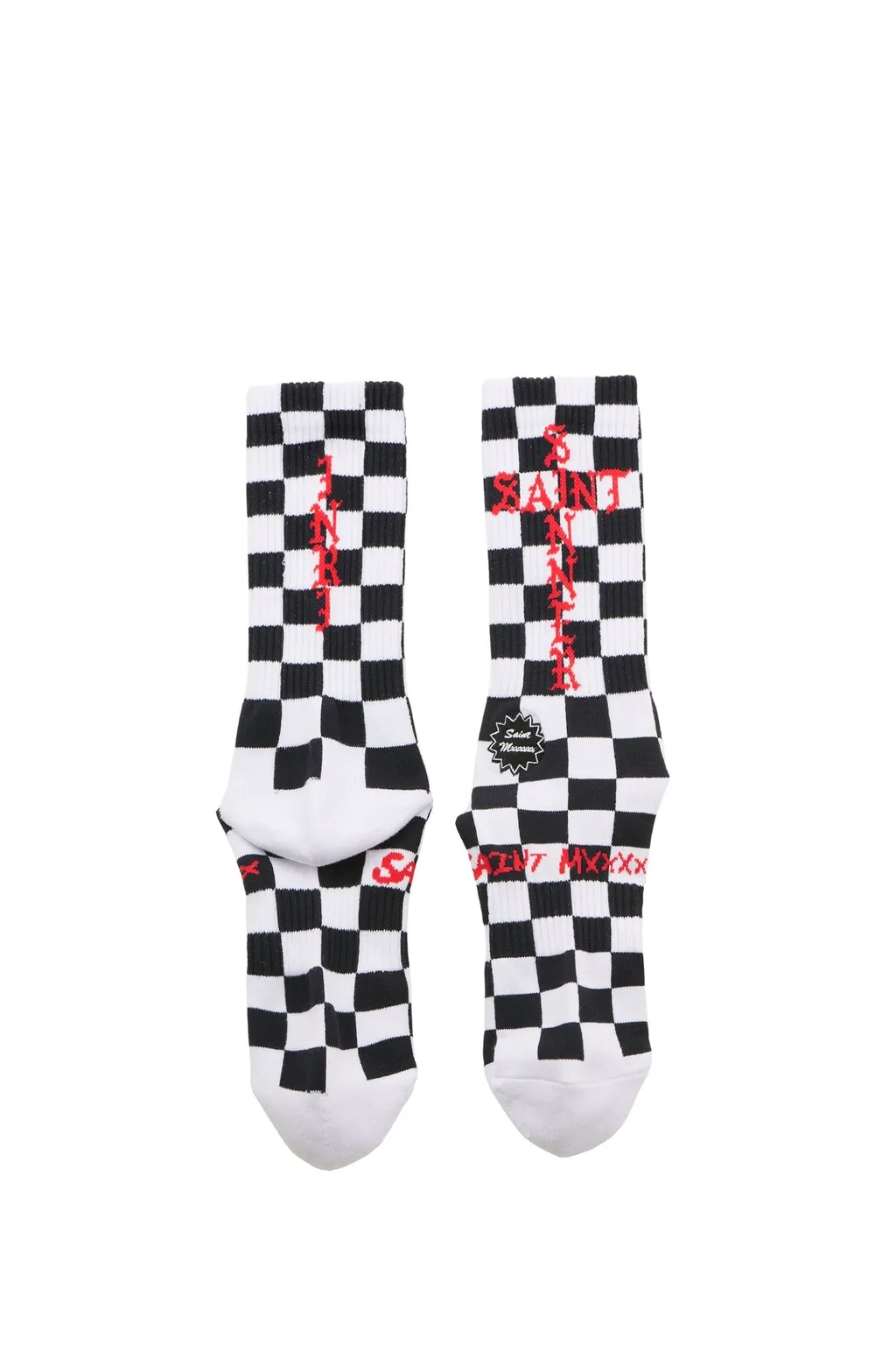 Socks/Sinner / Wht/Blk