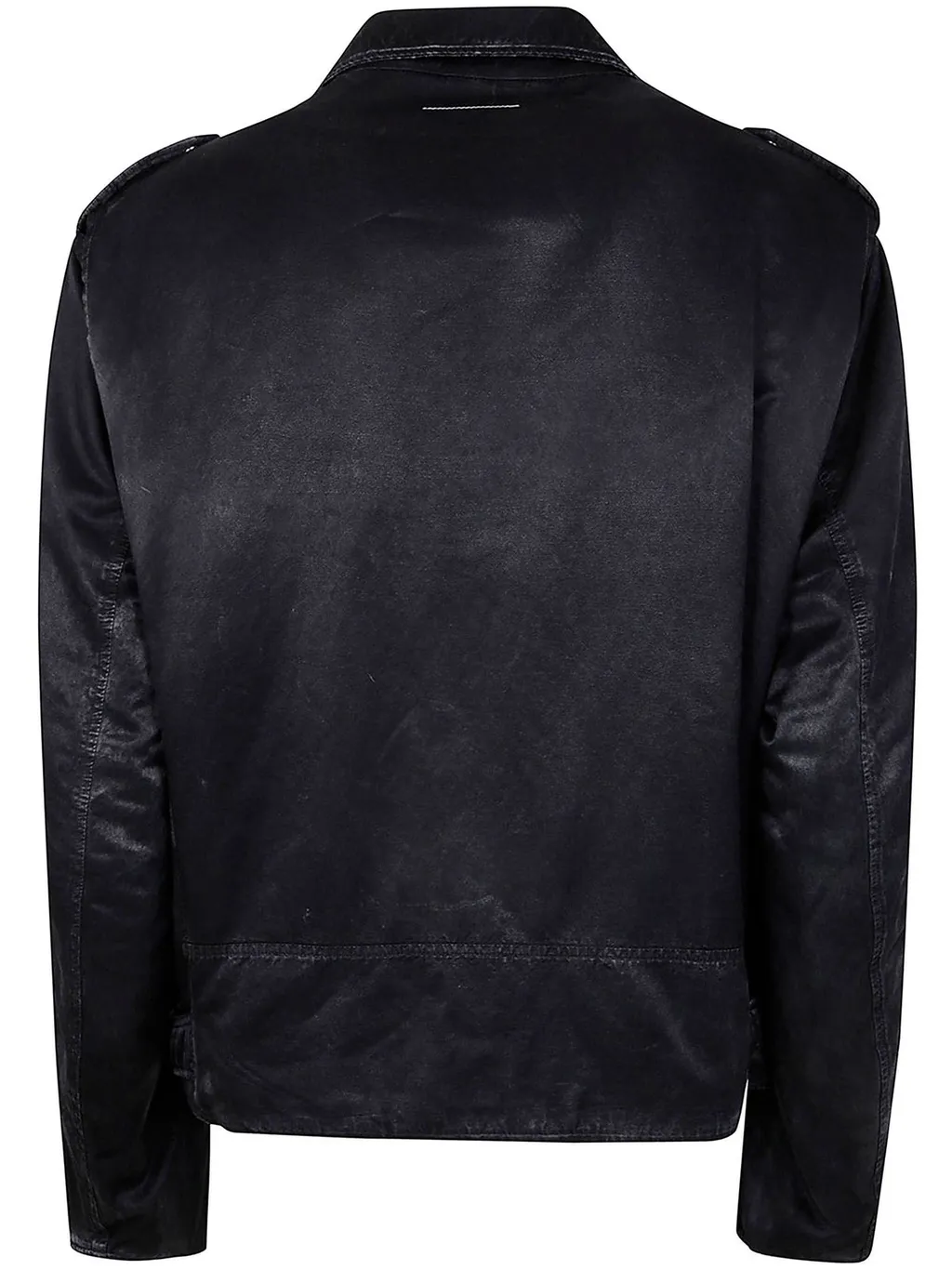 Mm6 Maison Margiela Zip-Up Belted Jacket