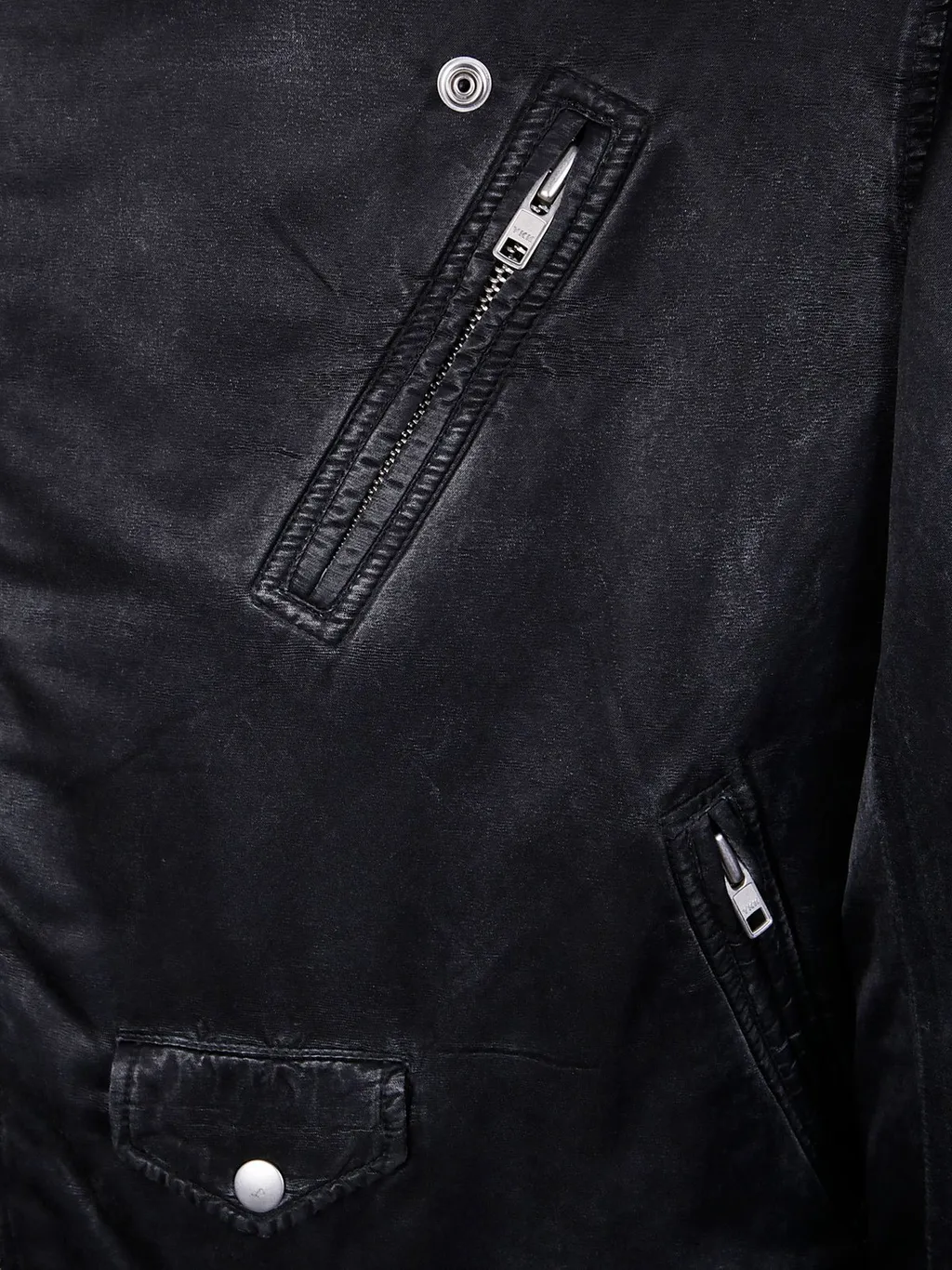 Mm6 Maison Margiela Zip-Up Belted Jacket