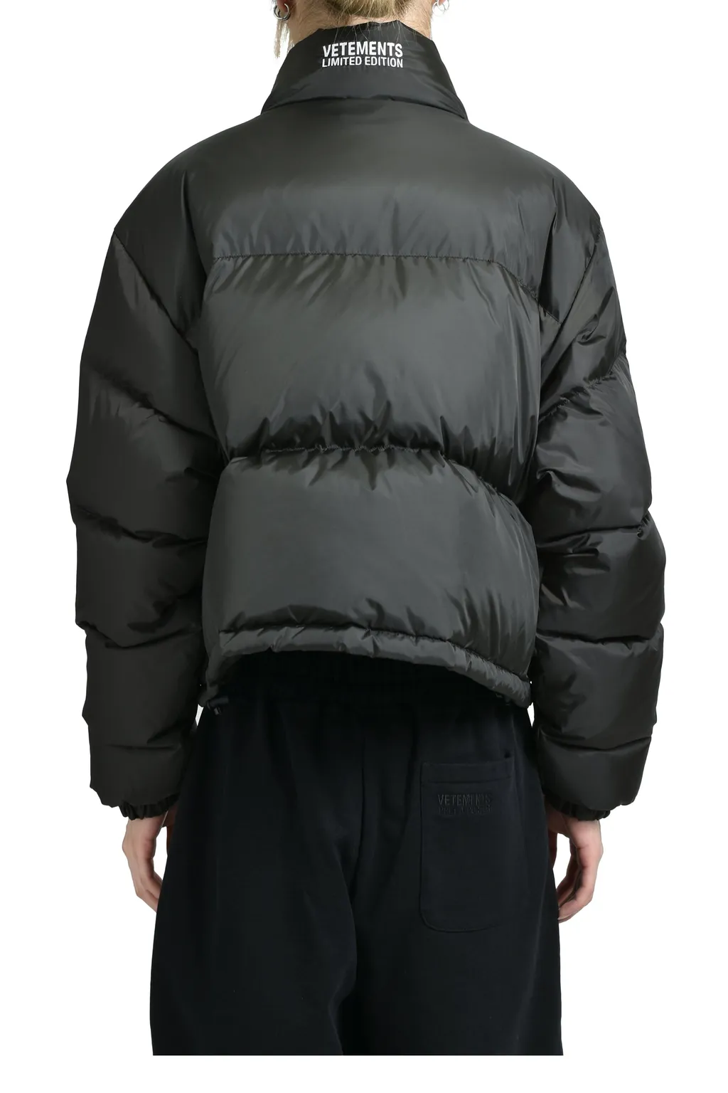 Iconic Boxy Puffer Jacket / Blk