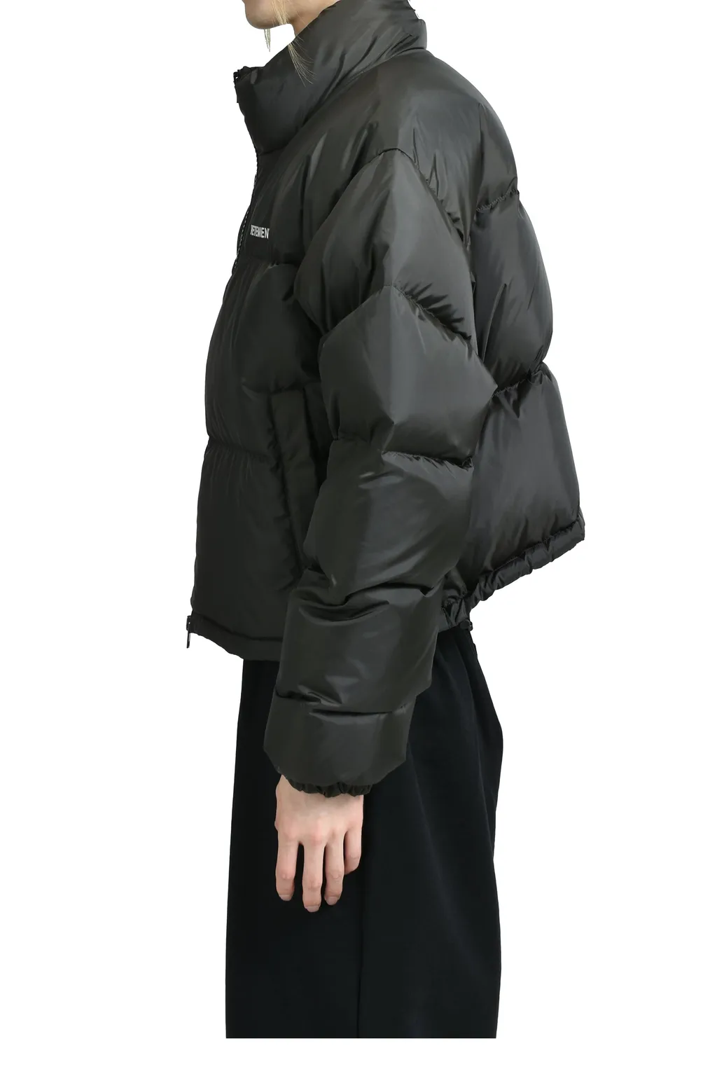 Iconic Boxy Puffer Jacket / Blk