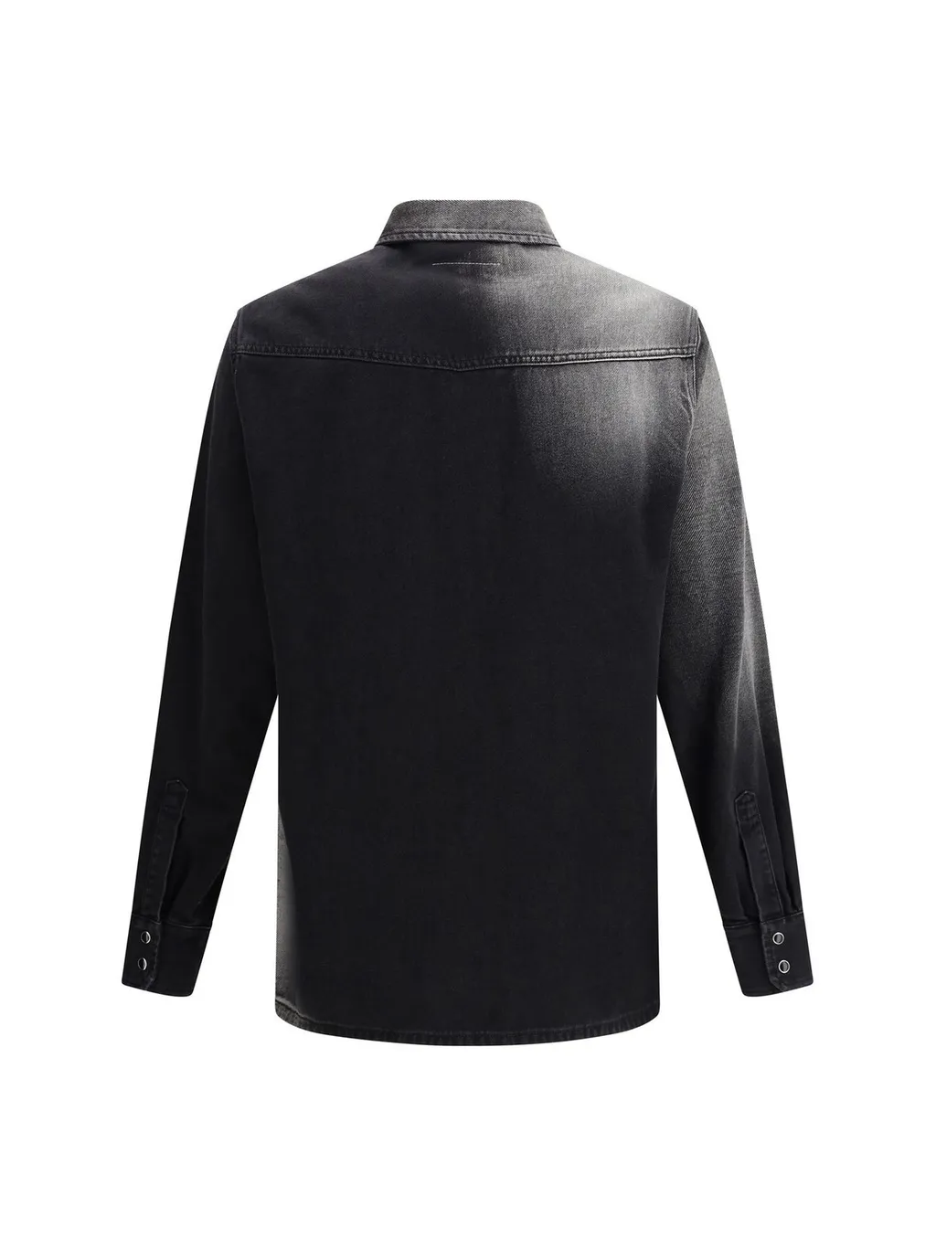 Mm6 Maison Margiela Button-Up Denim Shirt