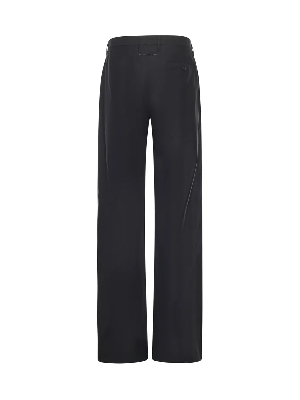 Mm6 Maison Margiela Elasticated Waistband Drawstring Trousers