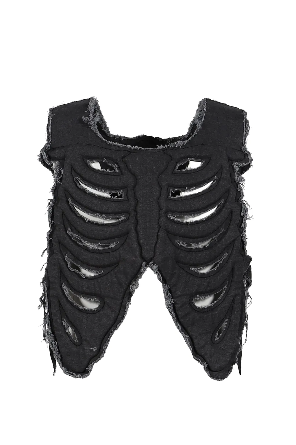 Skeleton Vest / Black