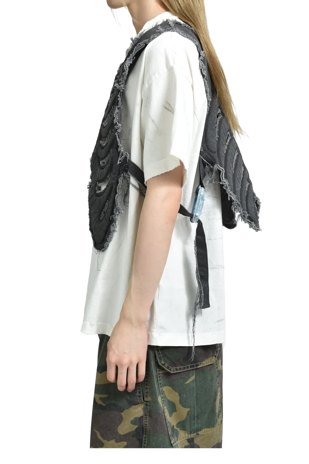 Skeleton Vest / Black