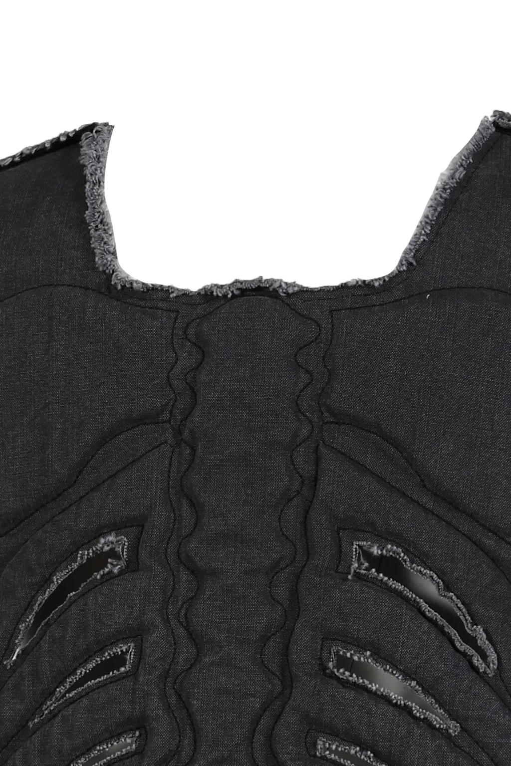 Skeleton Vest / Black