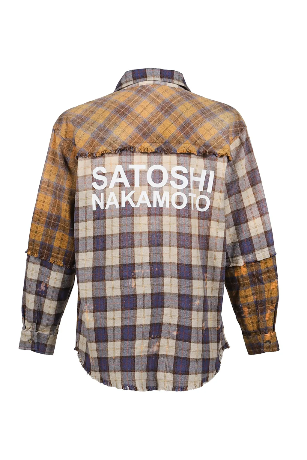 Patchwork Logo Flannel / Brw Multi