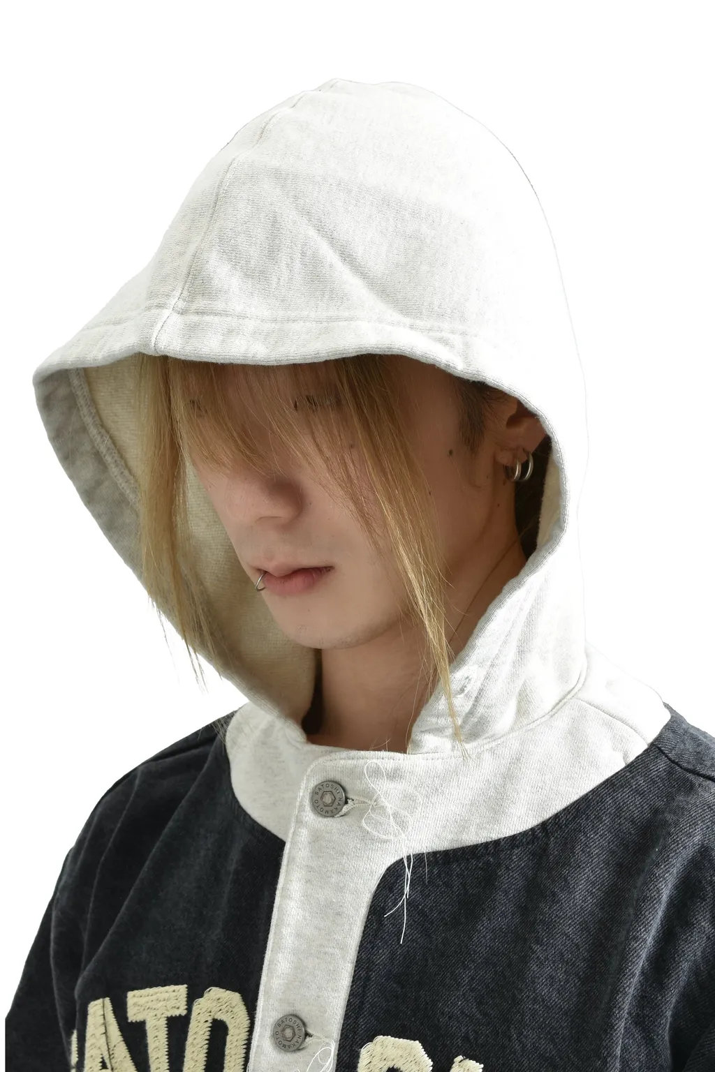 Knapp Ranch Baseball Hoodie / Blk Gry