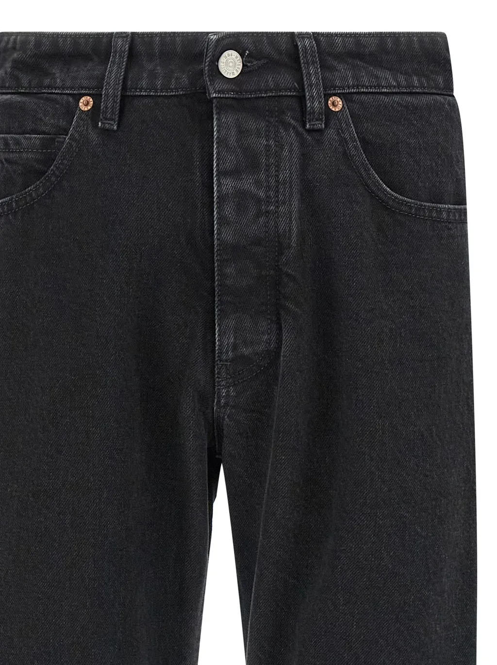 Mm6 Maison Margiela Logo Patch Taped Jeans