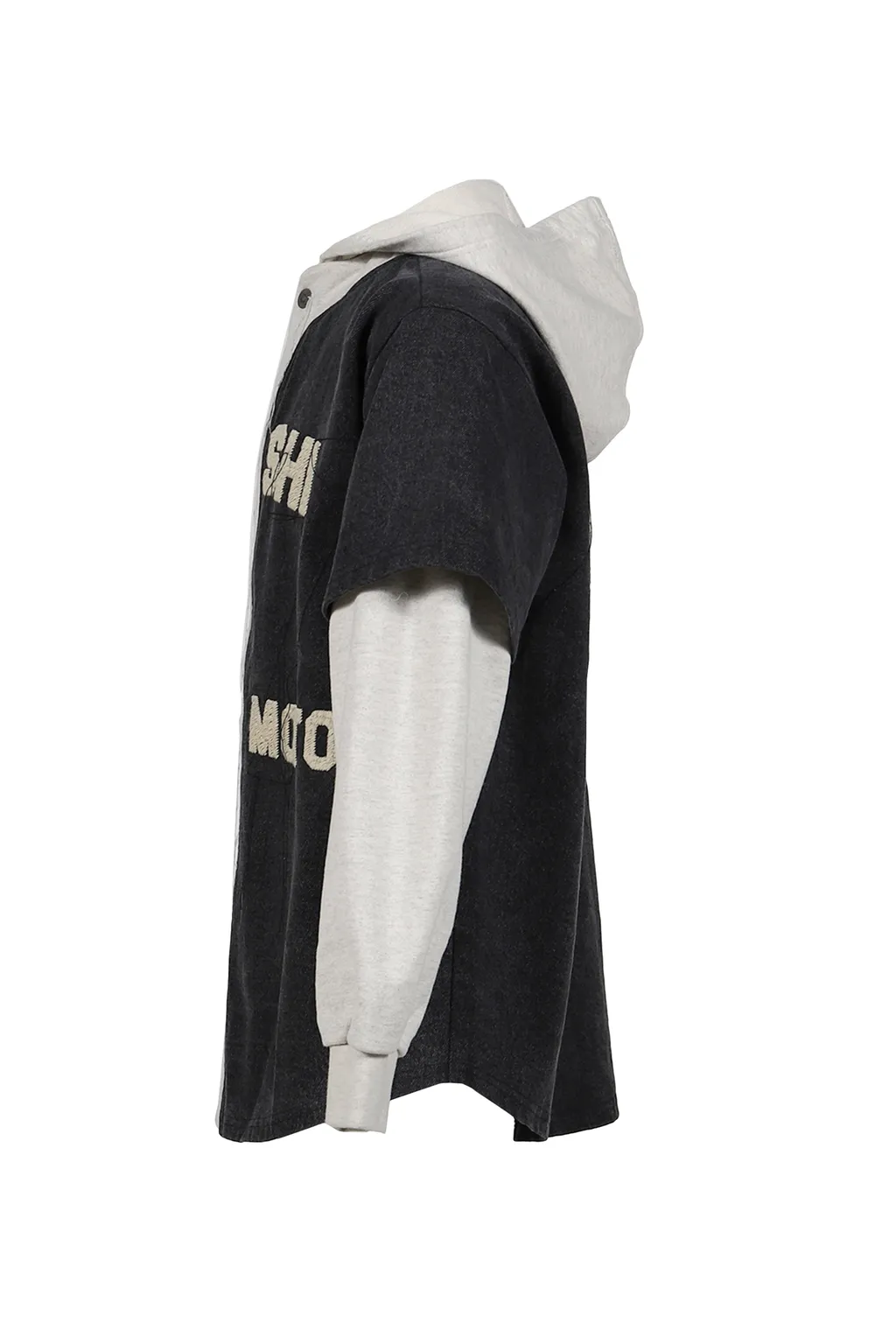Knapp Ranch Baseball Hoodie / Blk Gry