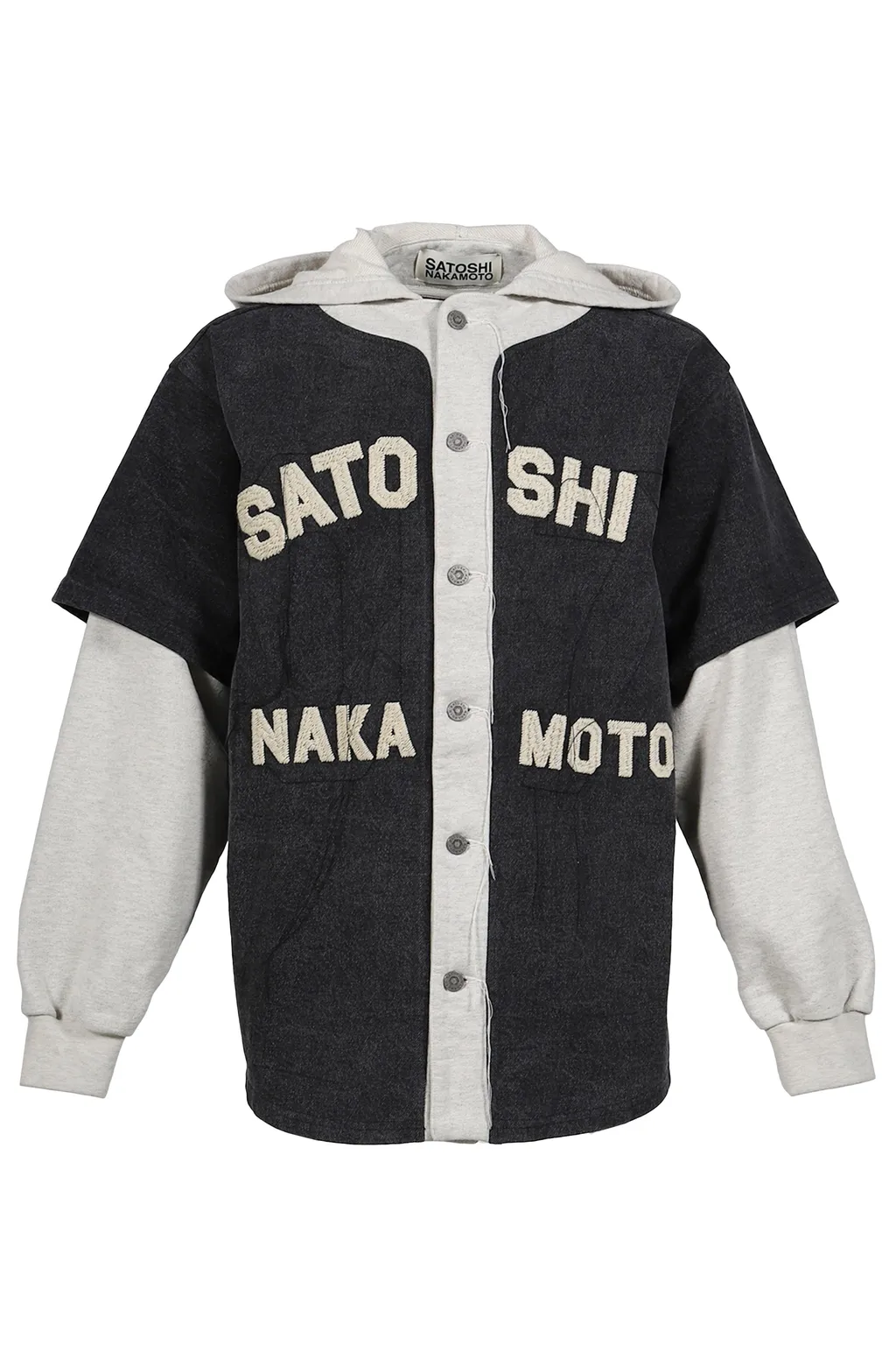 Knapp Ranch Baseball Hoodie / Blk Gry