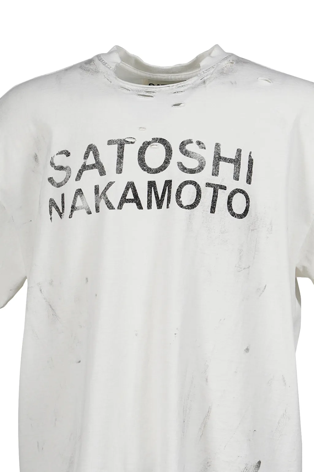 Destroyed Luke Tee / Wht