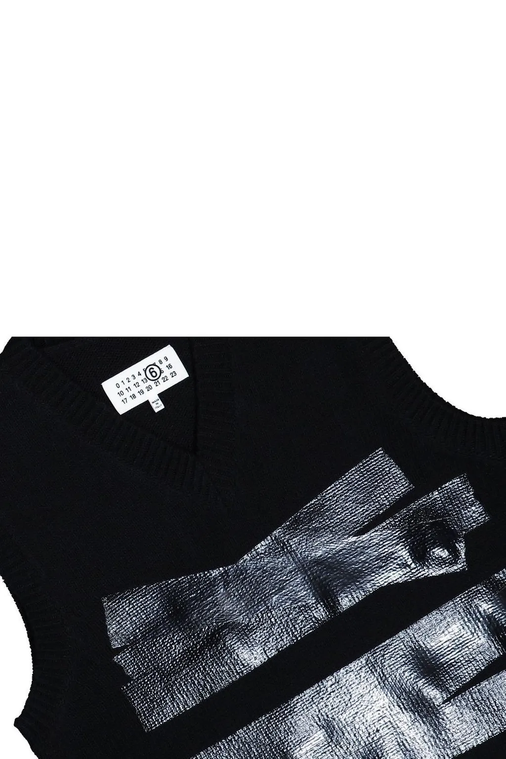 Mm6 Maison Margiela V-Neck Sleeveless Jumper
