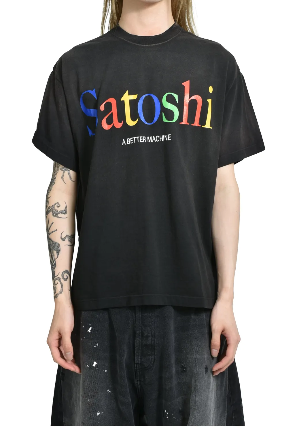 Search Engine Tee / Black
