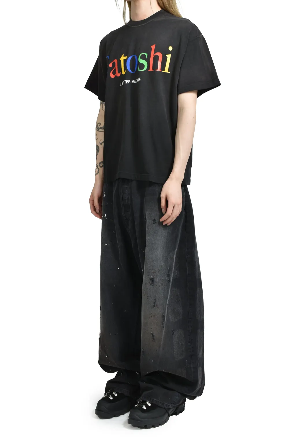 Search Engine Tee / Black