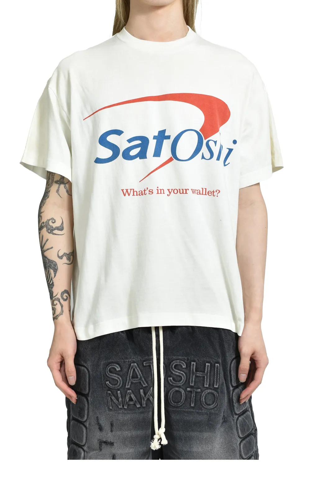 Bank Of Satoshi Tee / Wht