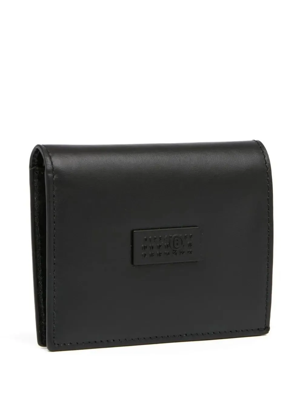Mm6 Maison Margiela Logo-Patch Bi-Fold Wallet