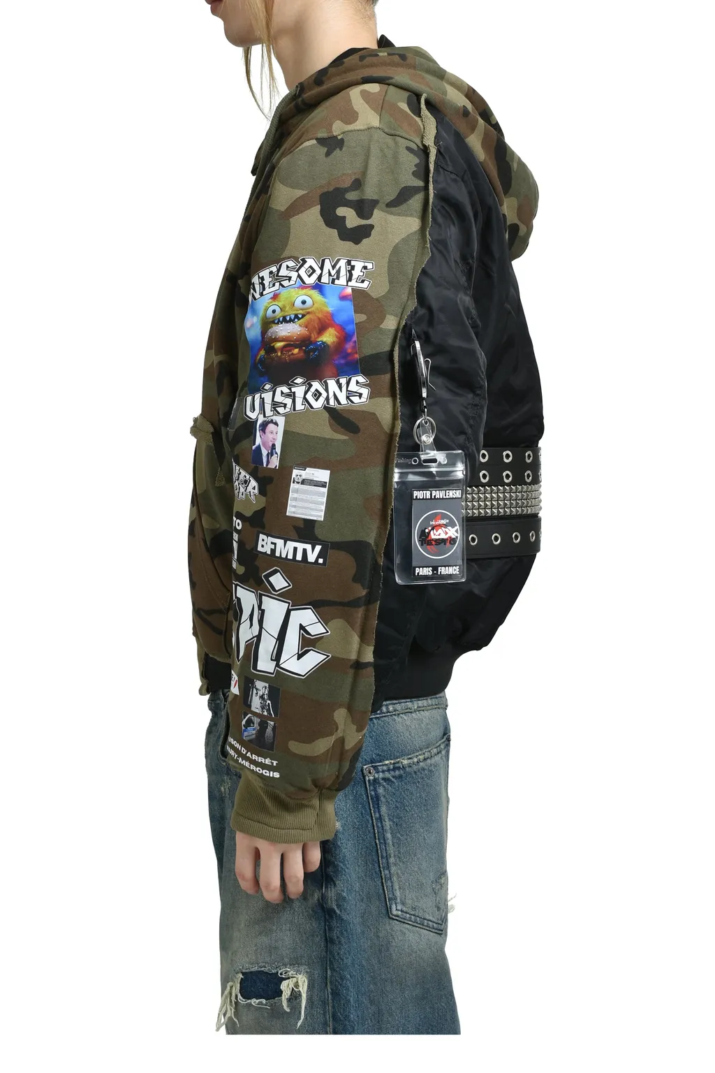 Testo Max Belts Camo - Bomber Jacket / Camo