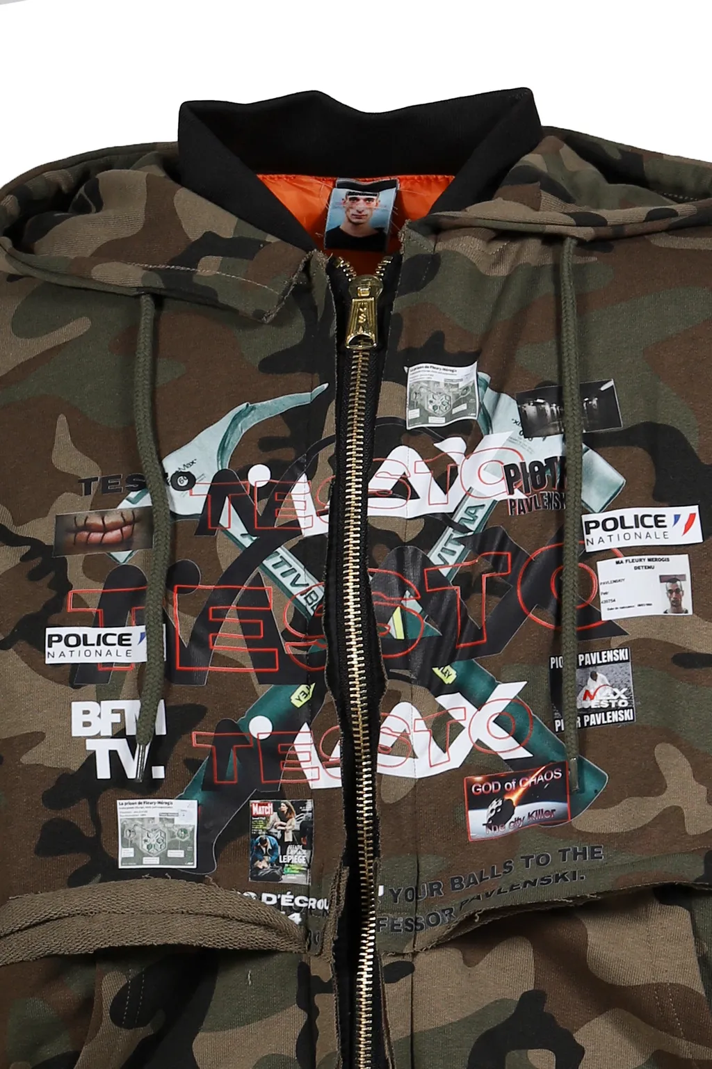 Testo Max Belts Camo - Bomber Jacket / Camo
