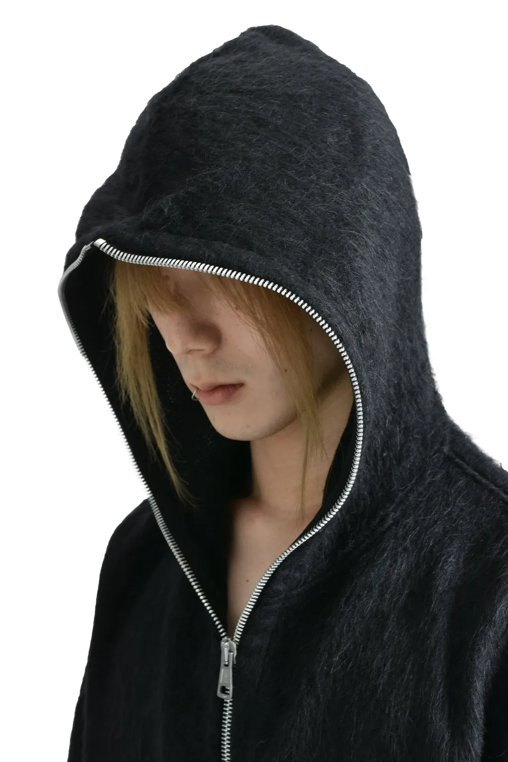Full Zip Hood / Black