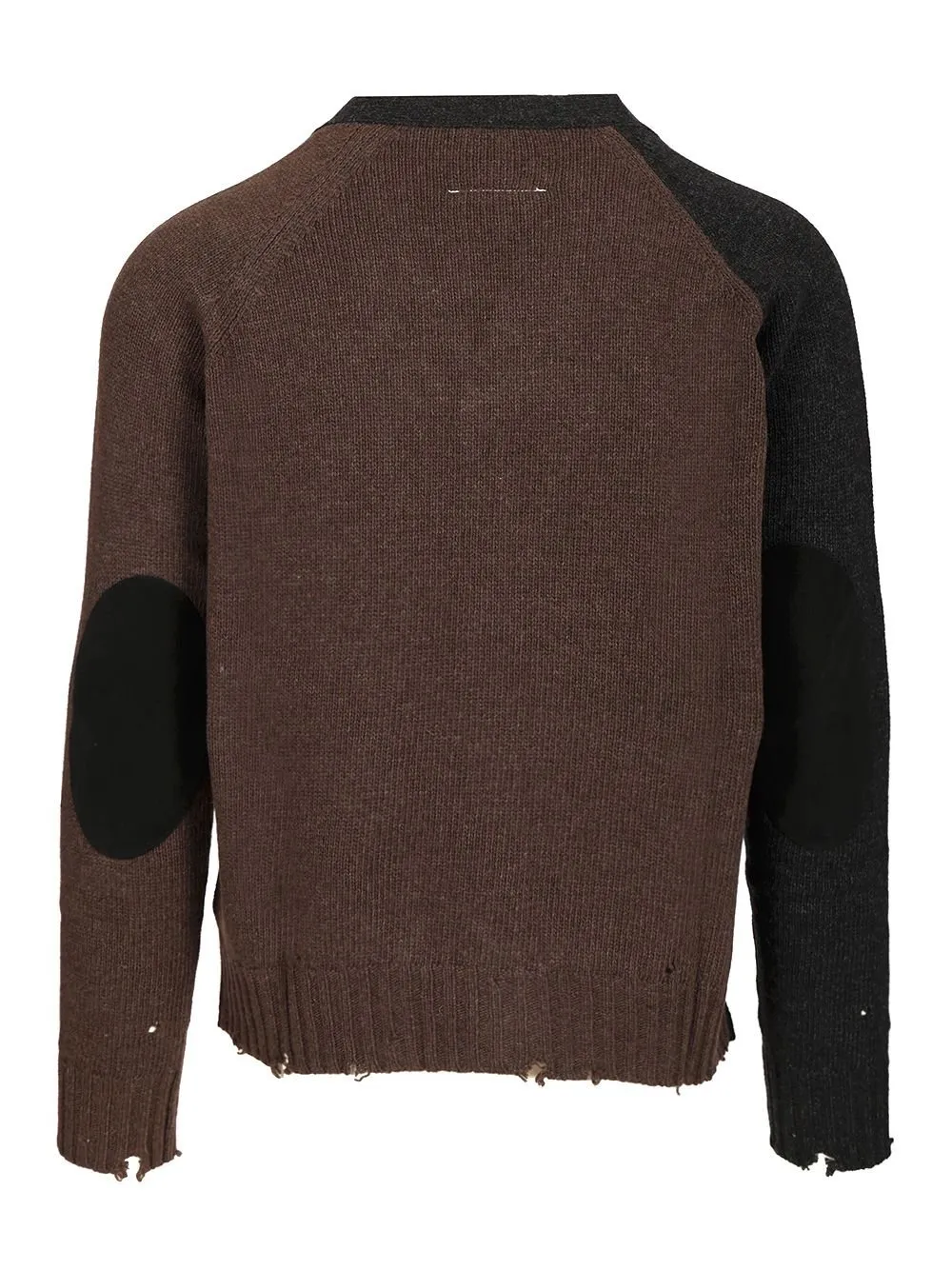 Mm6 Maison Margiela Distressed Cardigan