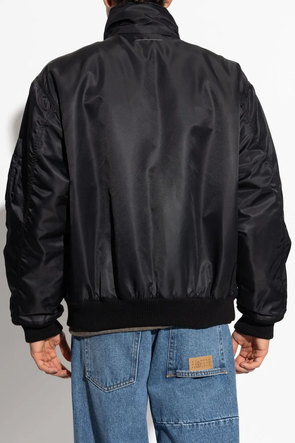 Mm6 Maison Margiela Stitch-Detail Bomber Jacket