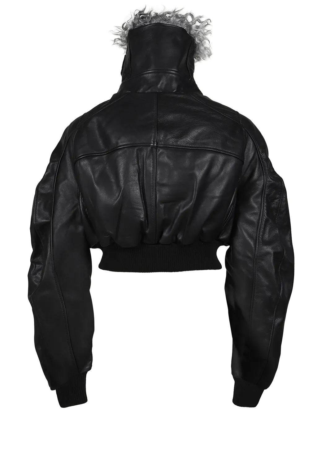 Consumer Cropped Bomber / Black