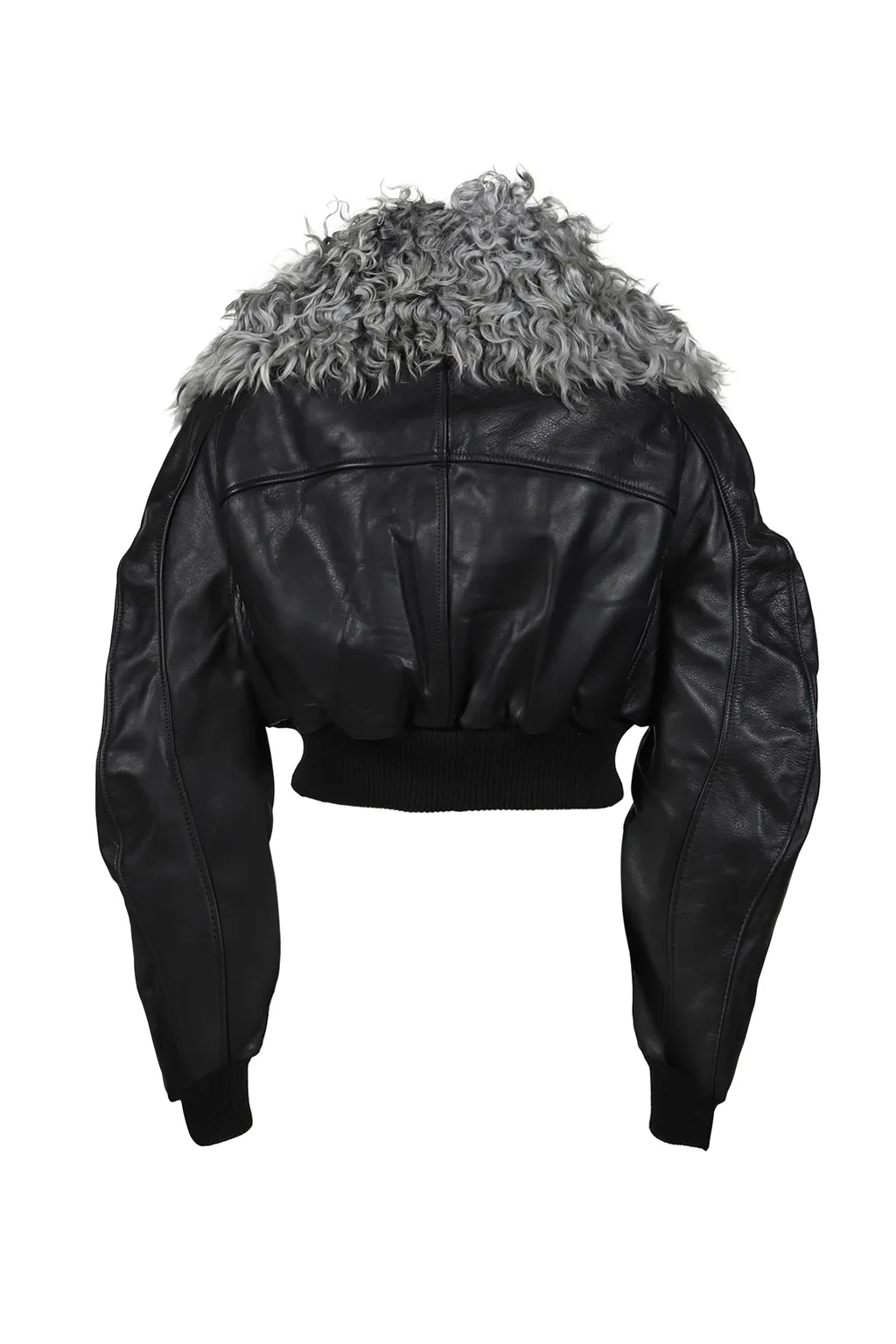Consumer Cropped Bomber / Black