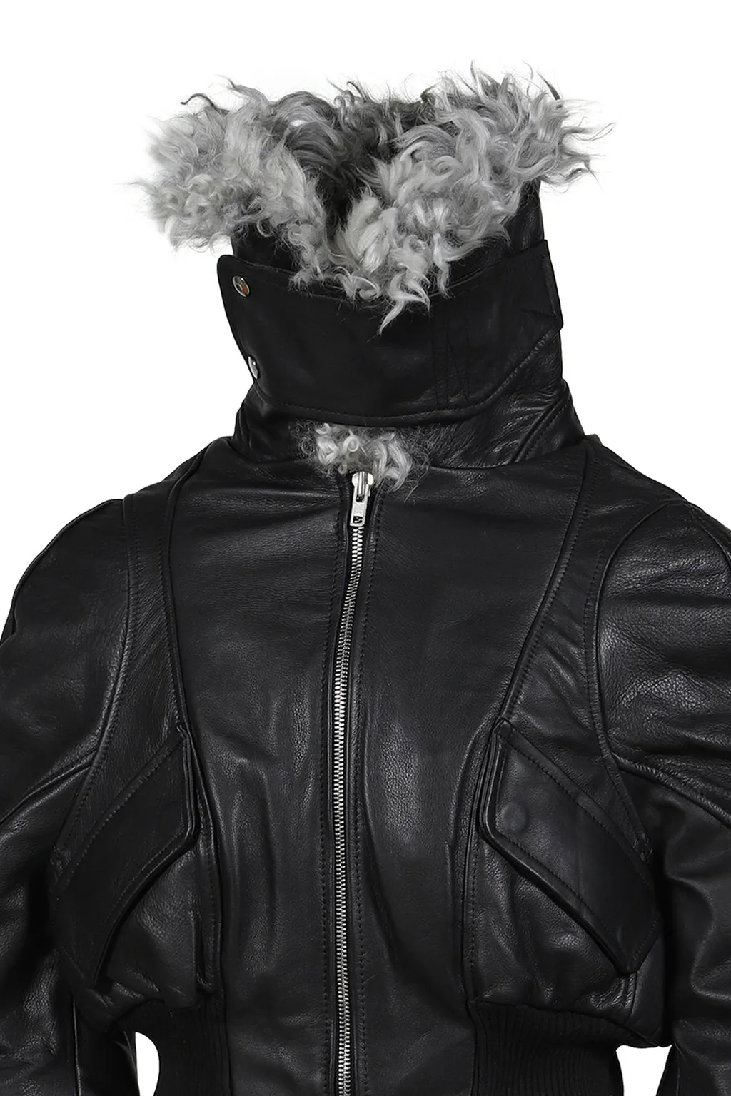 Consumer Cropped Bomber / Black
