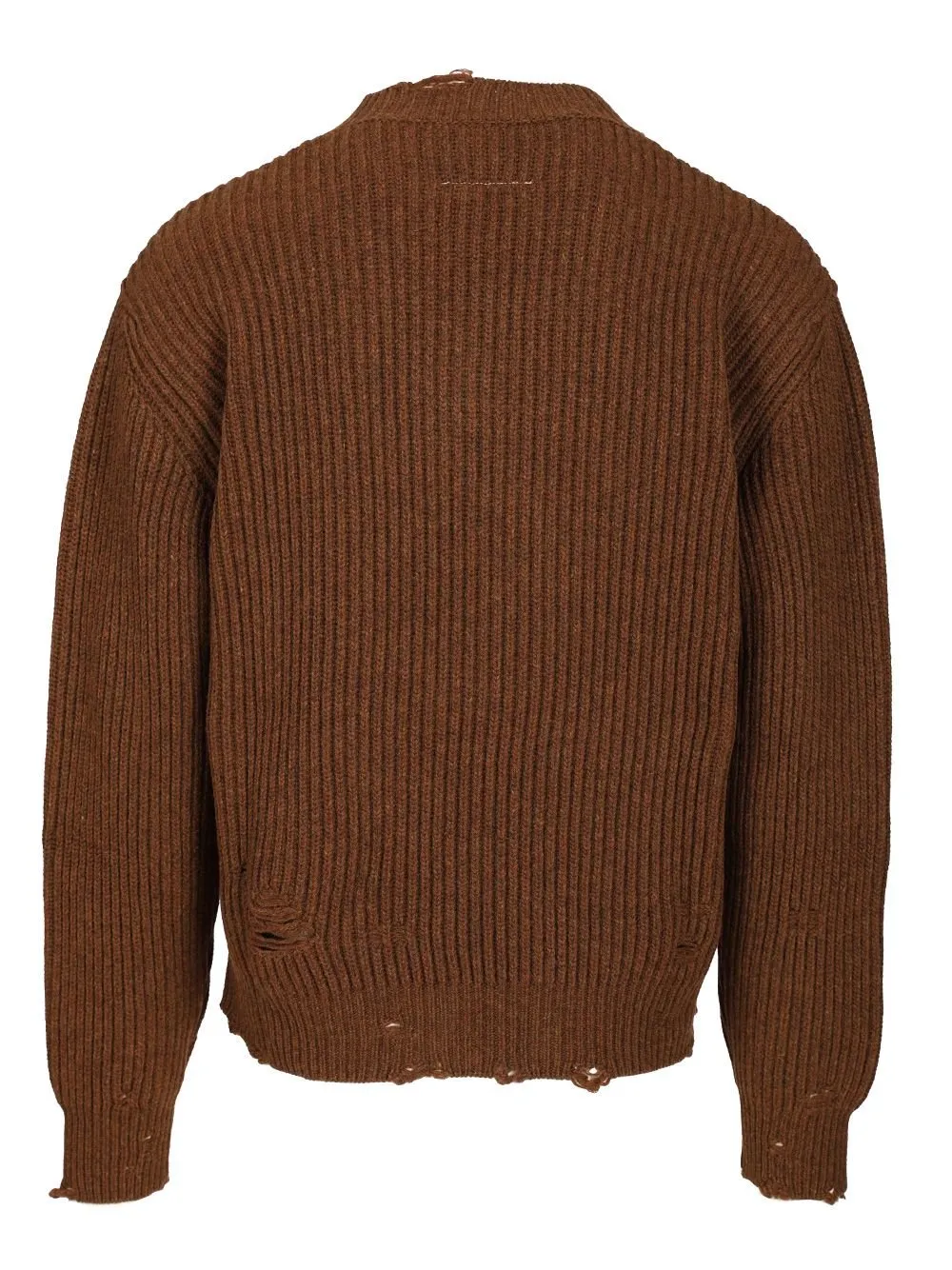 Mm6 Maison Margiela Knitted Distressed Jumper
