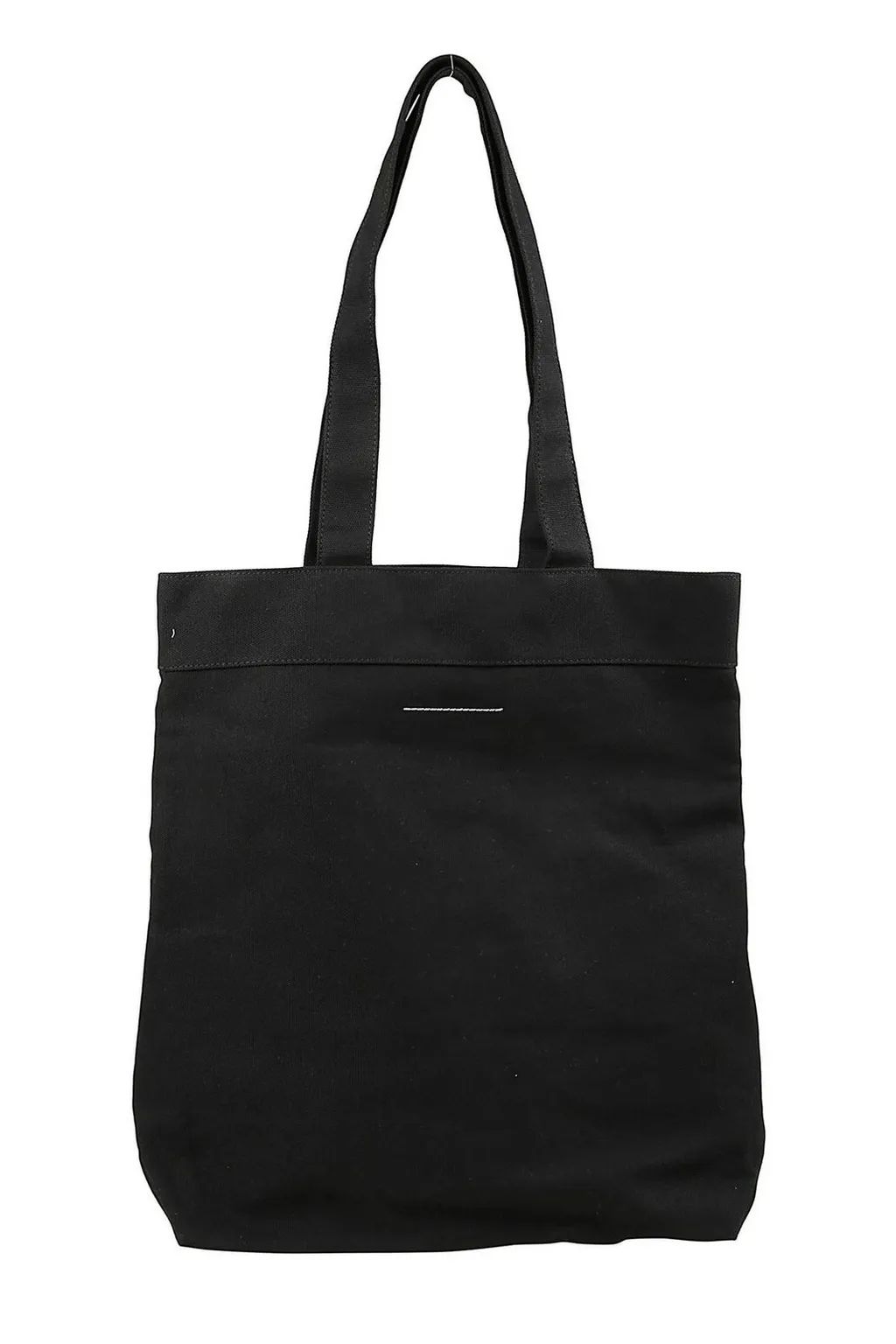 Mm6 Maison Margiela Logo-Patch Open Top Tote Bag
