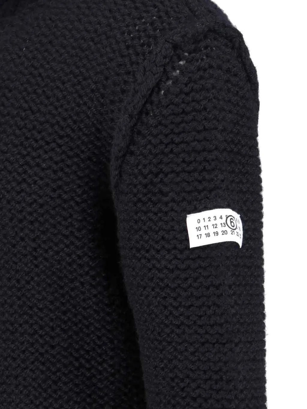 Mm6 Maison Margiela Turtleneck Chunky Knitted Jumper
