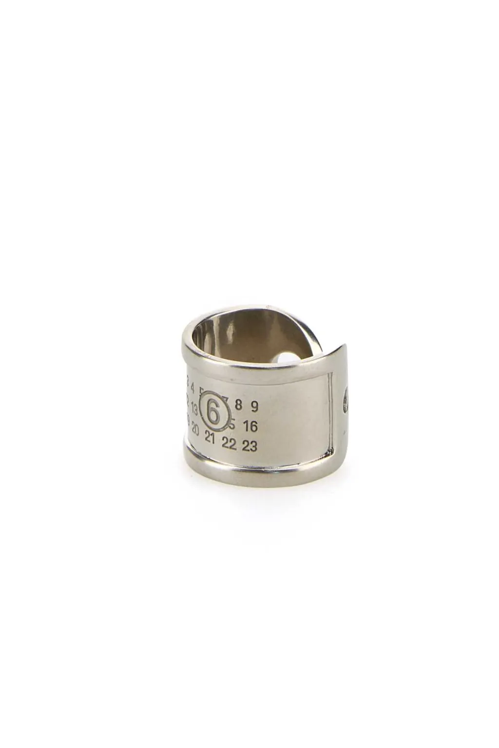 Mm6 Maison Margiela Cut-Out Detailed Ring