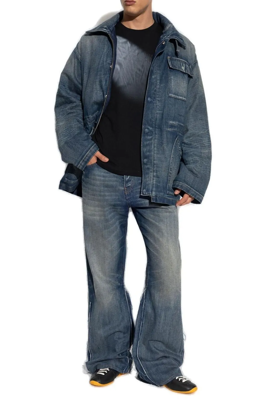 Mm6 Maison Margiela Insulated Denim Jacket