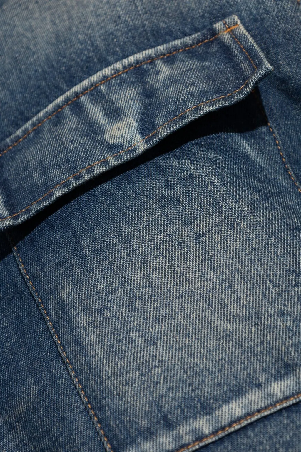 Mm6 Maison Margiela Insulated Denim Jacket
