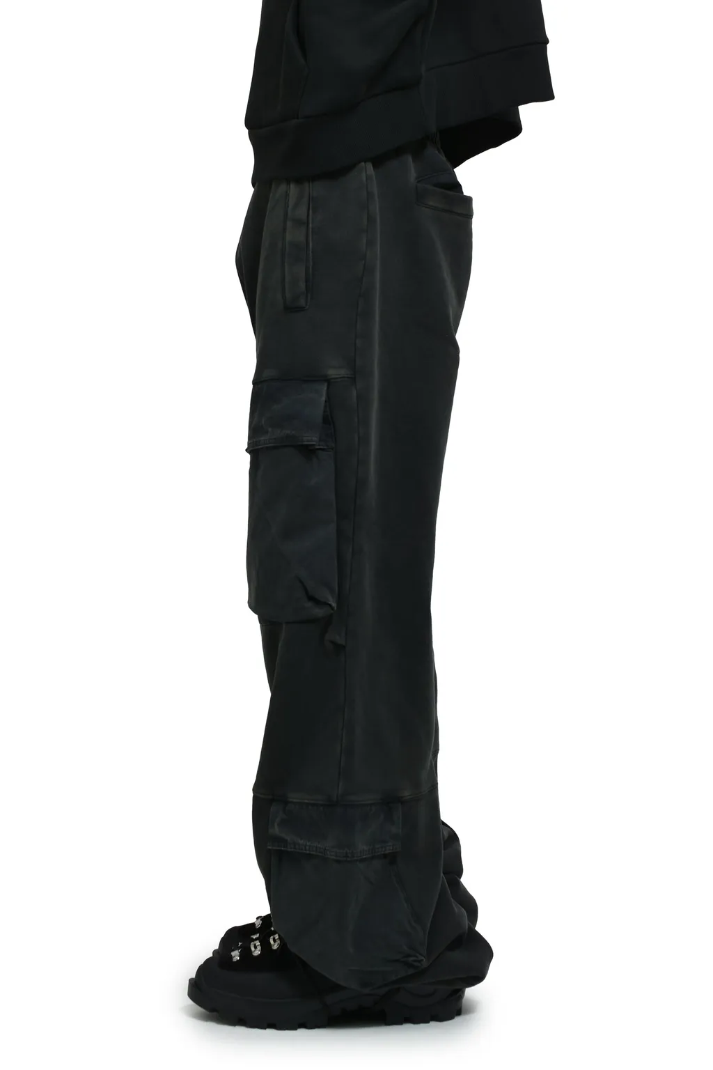 Utility Sweats / Washed Black