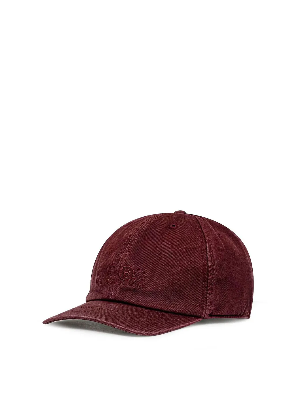 Mm6 Maison Margiela Logo Embroidered Baseball Cap