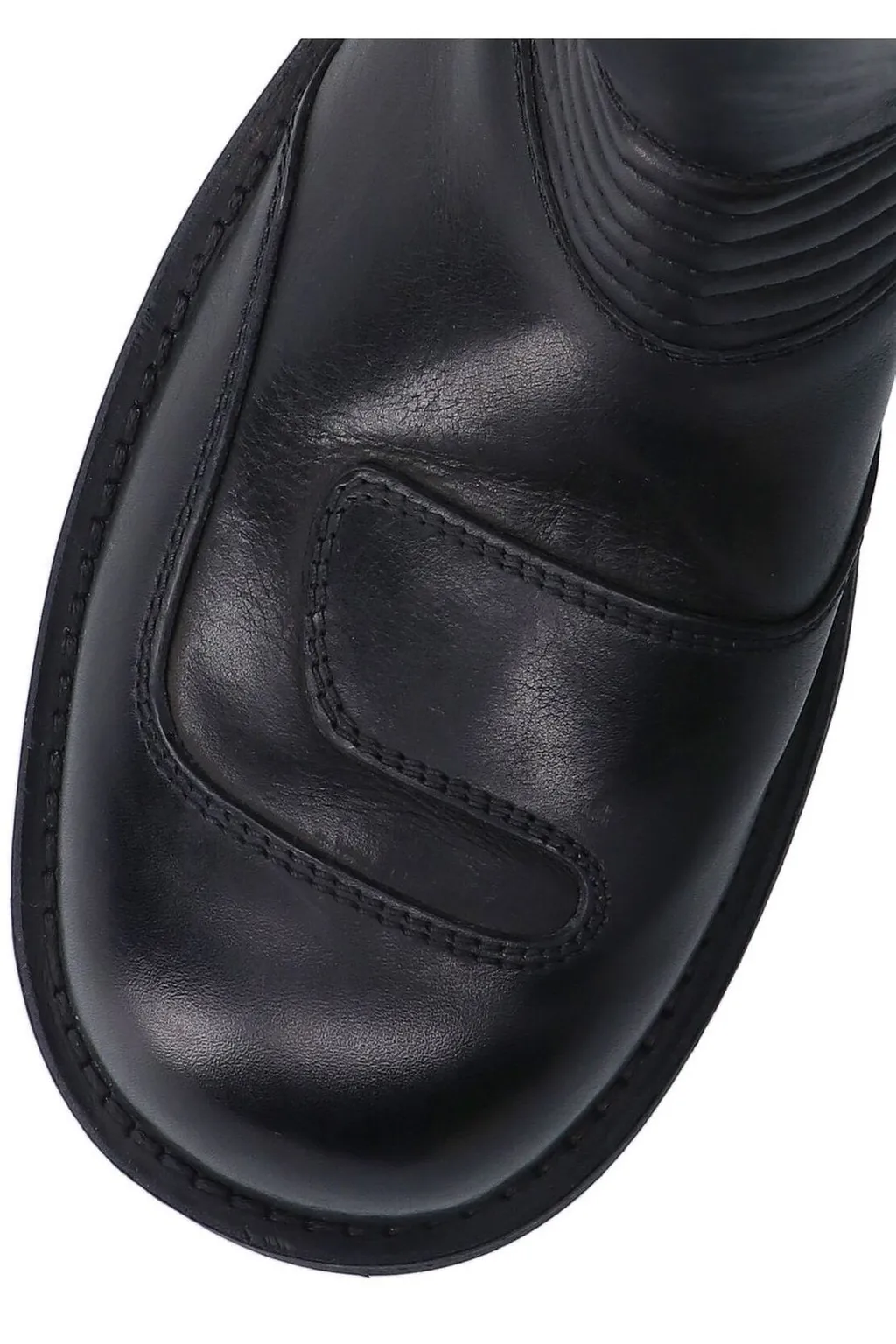 Mm6 Maison Margiela Buckle Detailed Biker Boots